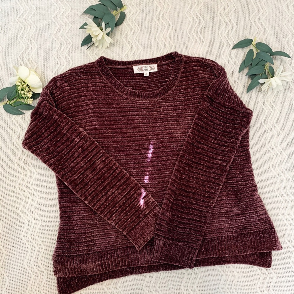 PURPLE SWEATER